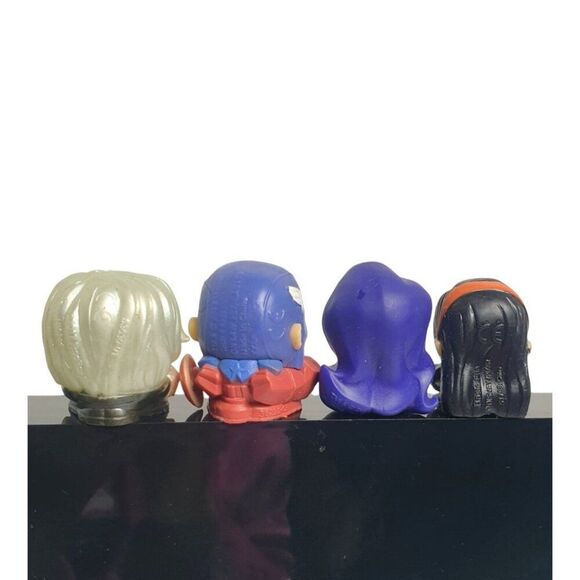 Mashems Set Of 4 Disney Marvel & PJ Superhero Squishy Mini Figures - Picture 4 of 6